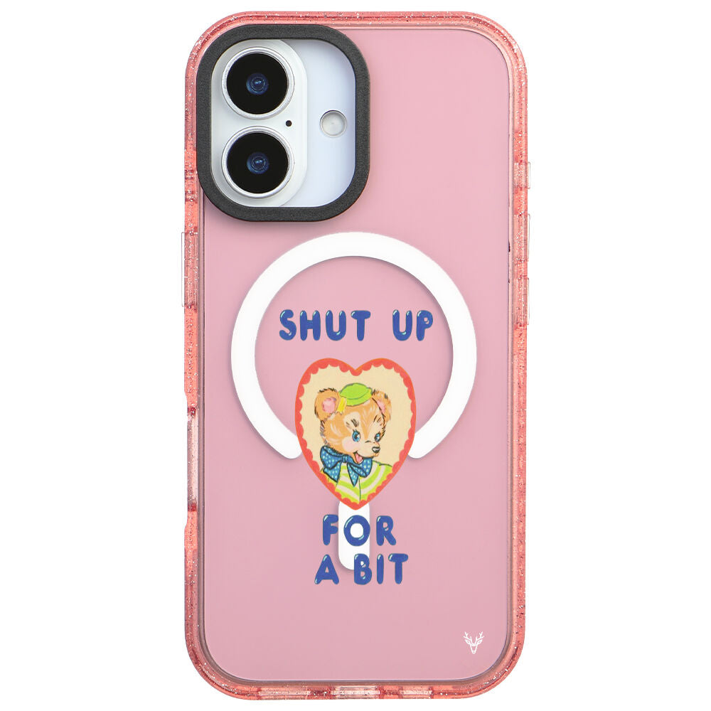 MagsafeliArtycaseSimliPembe