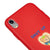 iPhone XR Shut Up For a Bit Telefon Kılıfı - Renkli Silikon - Kırmızı