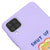 Samsung A12 Shut Up For a Bit Telefon Kılıfı - Renkli Silikon - Lila