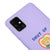 Samsung A71 Shut Up For a Bit Telefon Kılıfı - Renkli Silikon - Lila