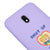 Xiaomi 8A Shut Up For a Bit Telefon Kılıfı - Renkli Silikon - Lila
