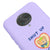 Xiaomi Poco F2 Pro Shut Up For a Bit Telefon Kılıfı - Renkli Silikon - Lila