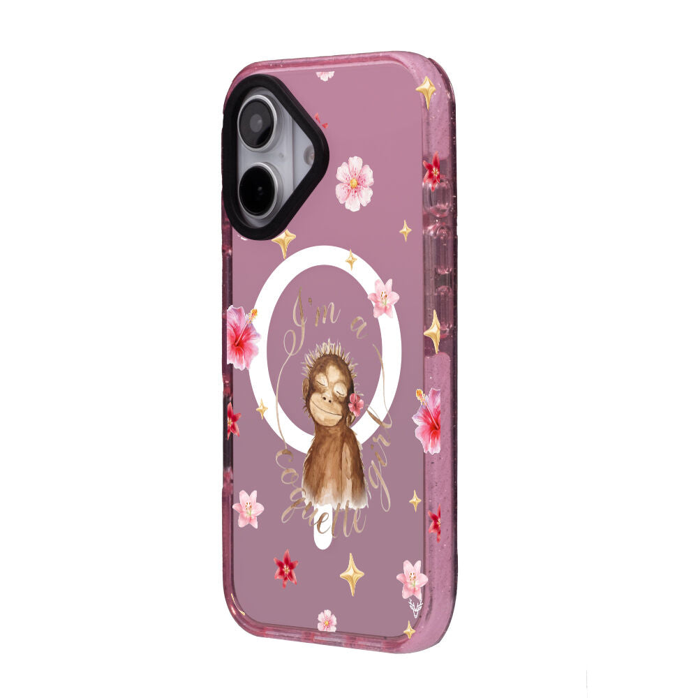 MagsafeliArtycaseSimliPembe