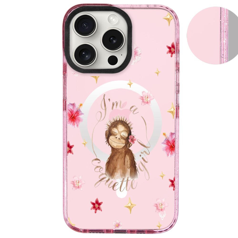 MagsafeliArtycaseSimliPembe