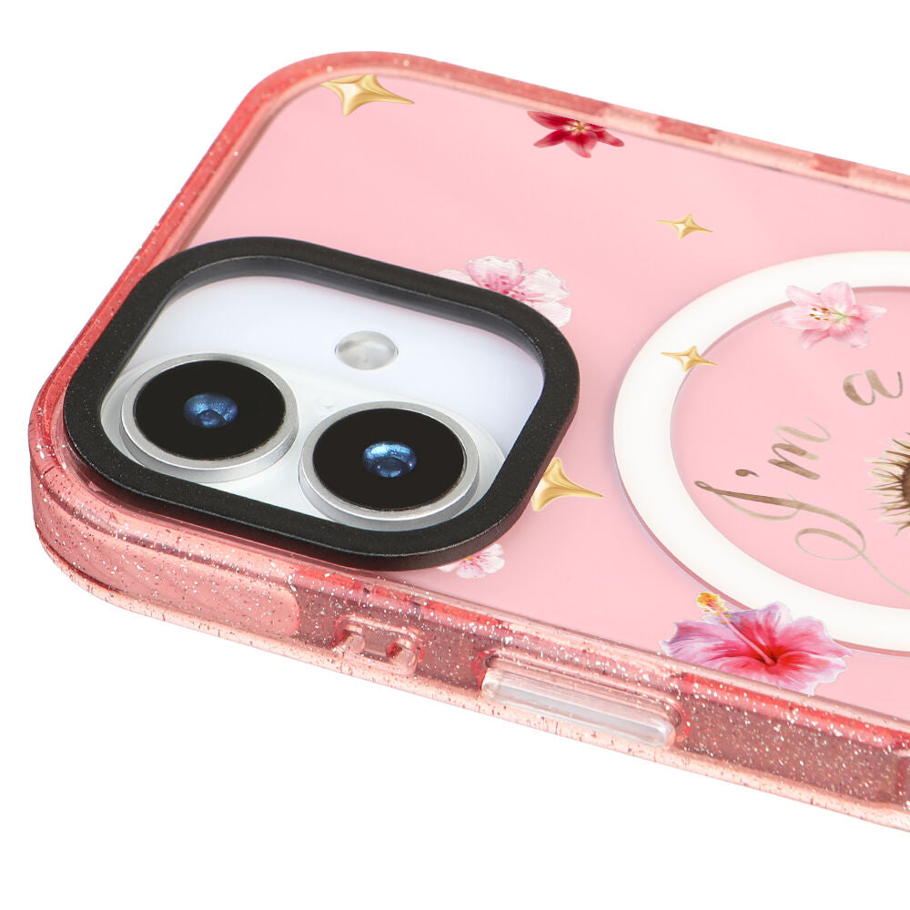 MagsafeliArtycaseSimliPembe