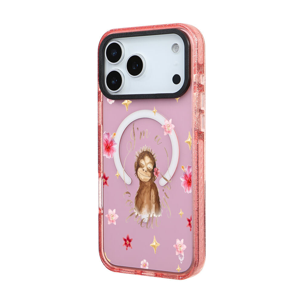 MagsafeliArtycaseSimliPembe