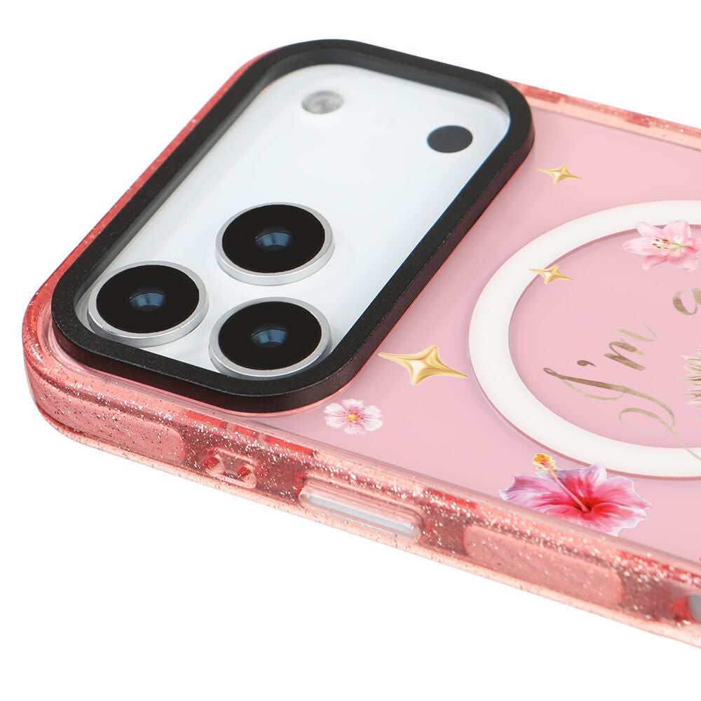 MagsafeliArtycaseSimliPembe