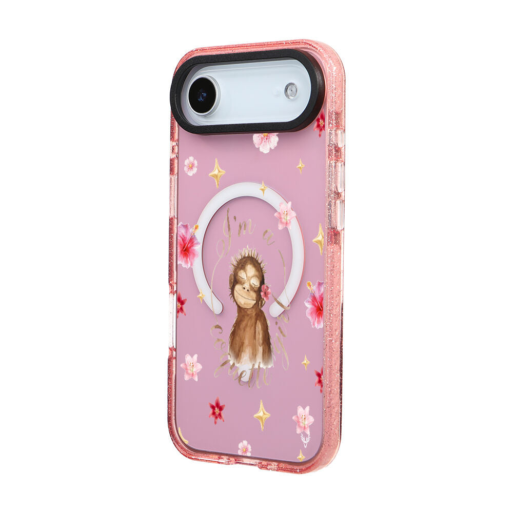 MagsafeliArtycaseSimliPembe