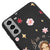 Samsung S21 Plus Coquette Girls Telefon Kılıfı - Renkli Silikon - Siyah