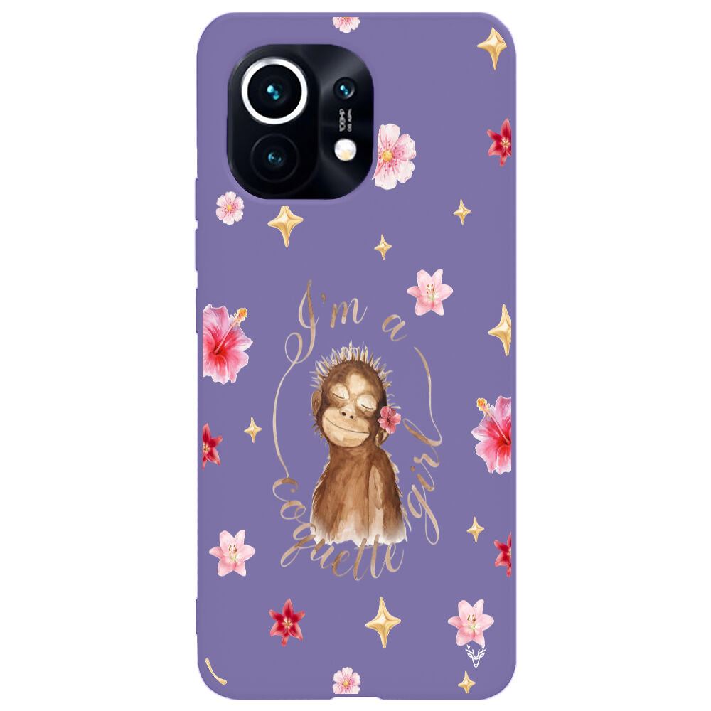 RenkliSilikonLila