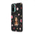 Xiaomi Redmi Note 10S Coquette Girls Telefon Kılıfı - Renkli Silikon - Siyah