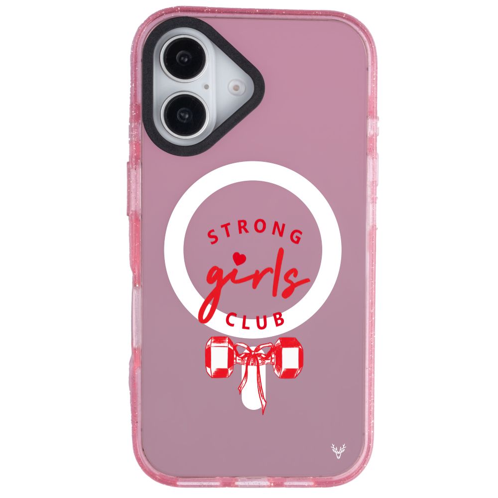 MagsafeliArtycaseSimliPembe