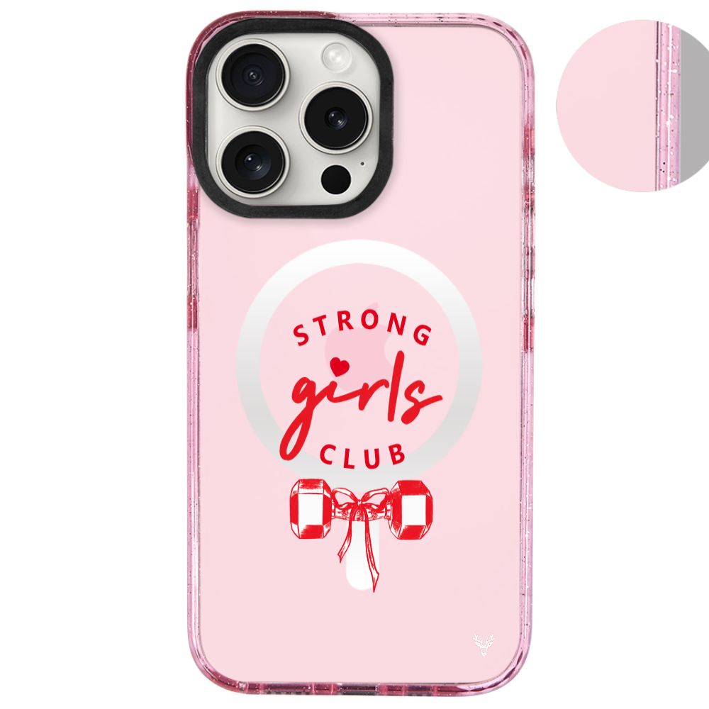 MagsafeliArtycaseSimliPembe