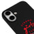 iPhone 17 Strong Girls Club Telefon Kılıfı - Renkli Silikon - Siyah