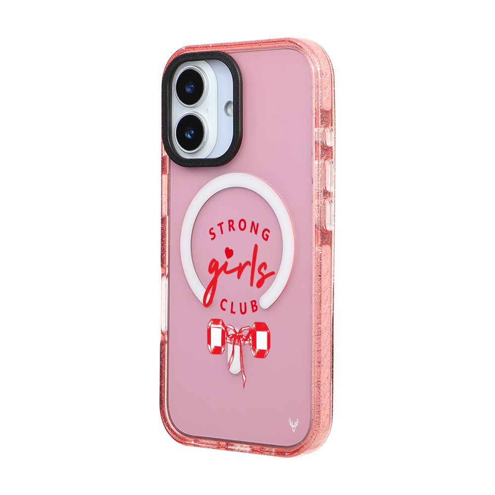 MagsafeliArtycaseSimliPembe