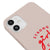 iPhone 12 Strong Girls Club Telefon Kılıfı - Renkli Silikon - Pudra