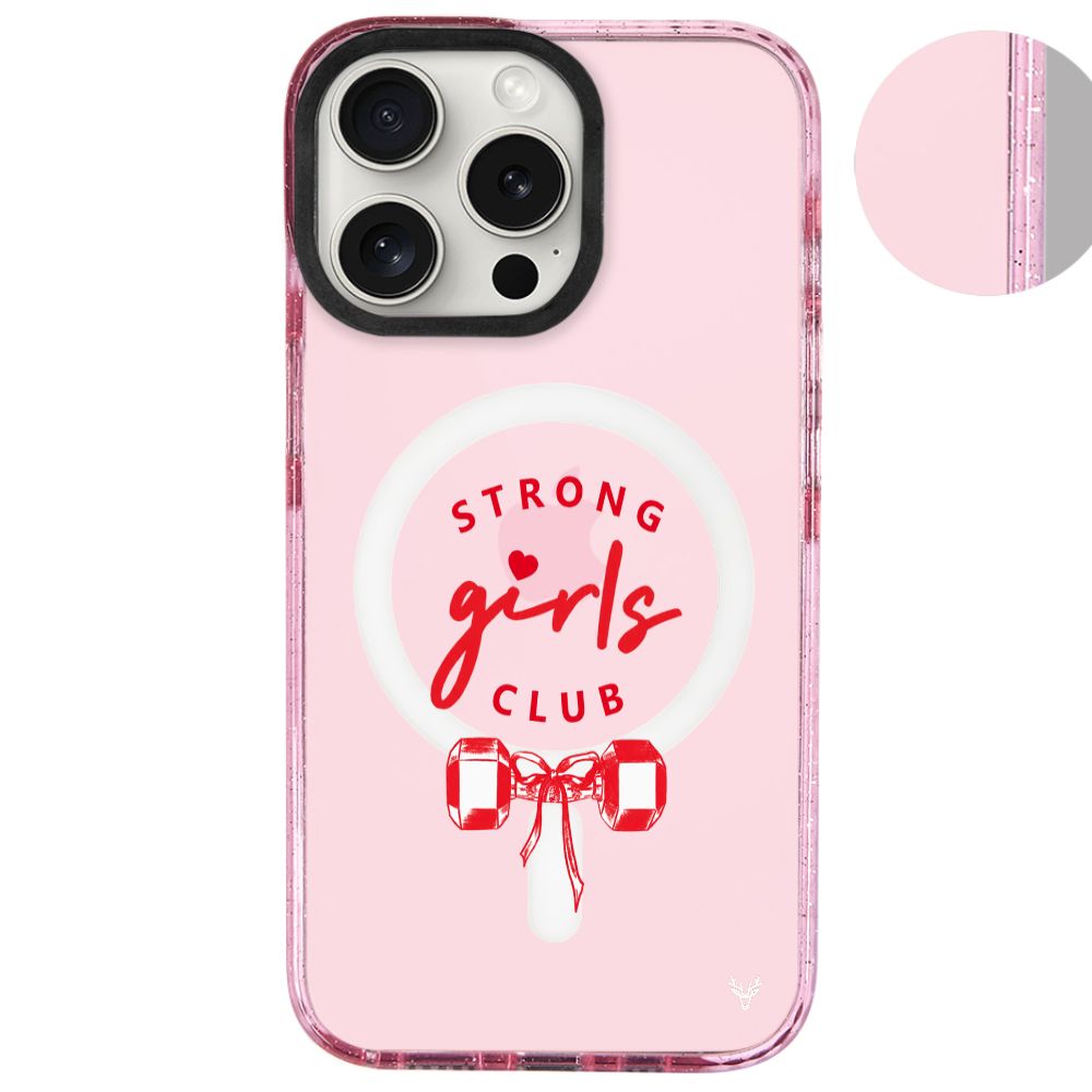 MagsafeliArtycaseSimliPembe