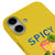 iPhone 16 Plus Spicy Marg Telefon Kılıfı - Renkli Silikon - Sarı