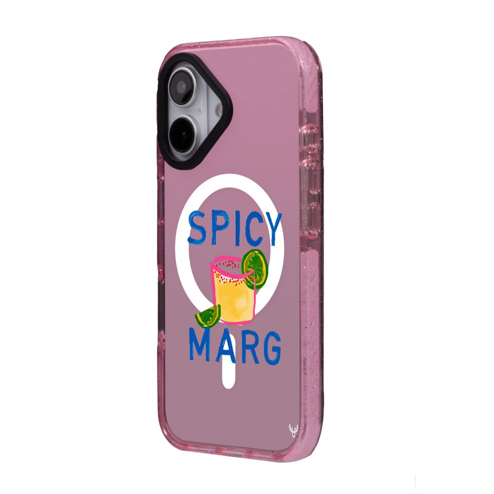 MagsafeliArtycaseSimliPembe
