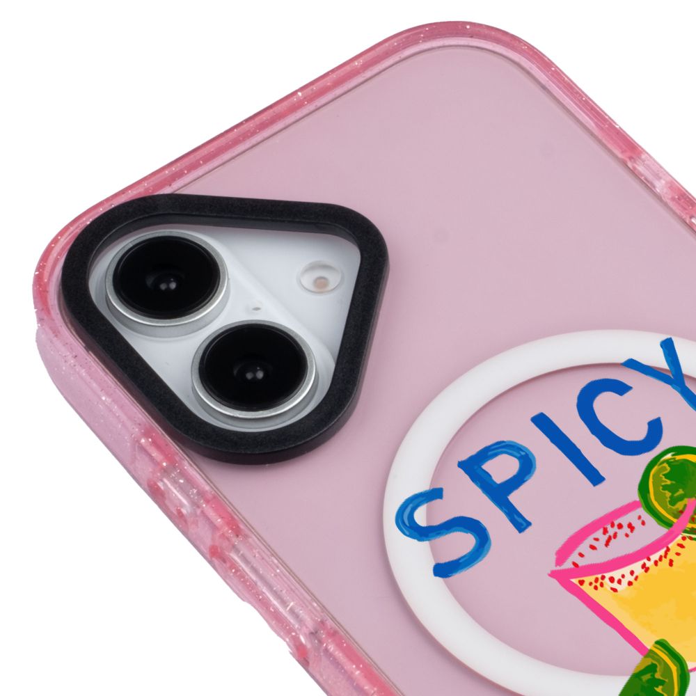 MagsafeliArtycaseSimliPembe
