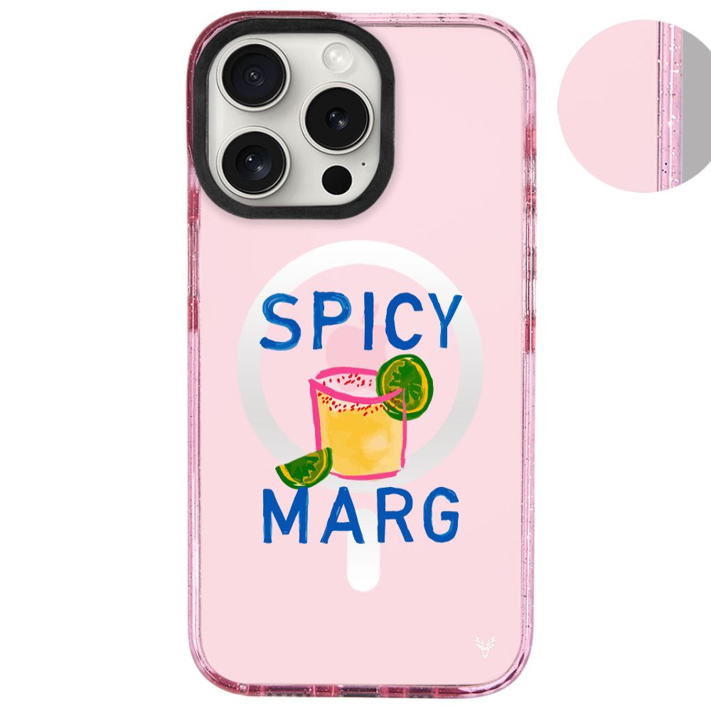 MagsafeliArtycaseSimliPembe