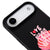 iPhone Air Disco Shell Telefon Kılıfı - Renkli Silikon - Siyah