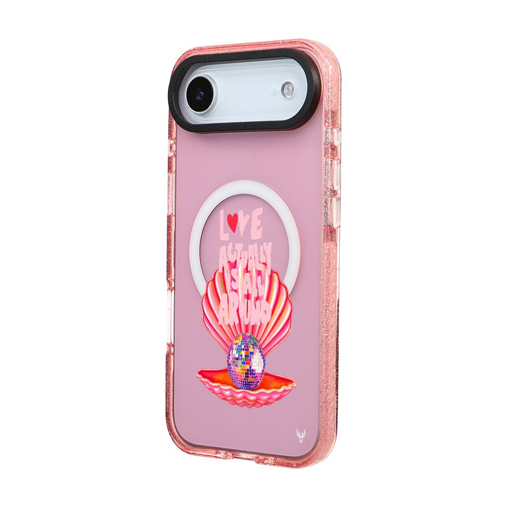 MagsafeliArtycaseSimliPembe