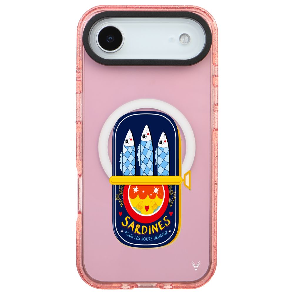MagsafeliArtycaseSimliPembe