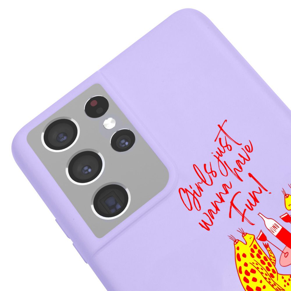RenkliSilikonLila