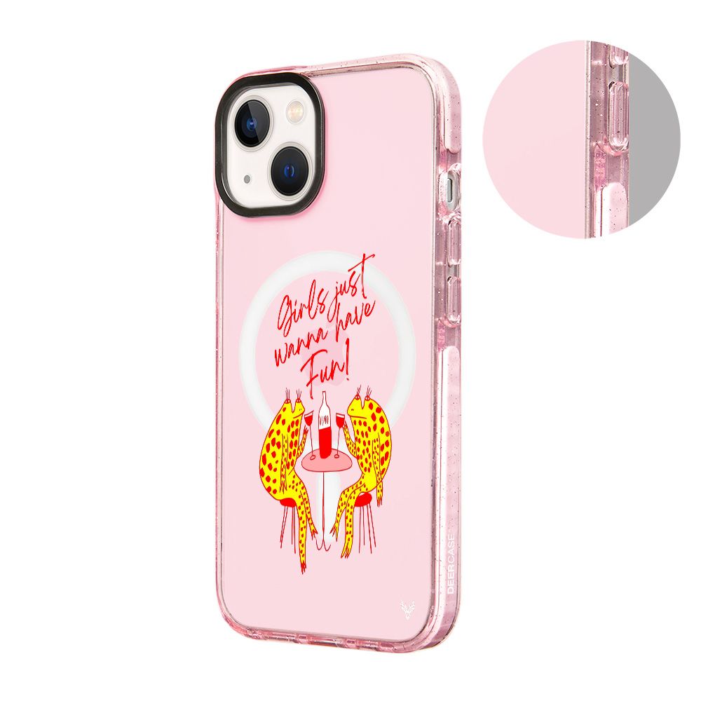 MagsafeliArtycaseSimliPembe