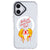 iPhone 16 Wild Brunch Telefon Kılıfı - Magsafeli Artycase - Beyaz