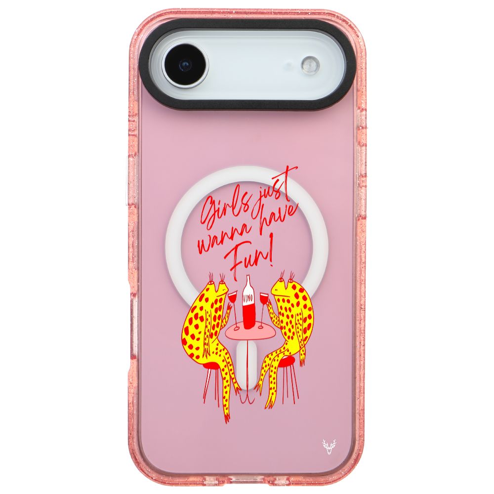 MagsafeliArtycaseSimliPembe