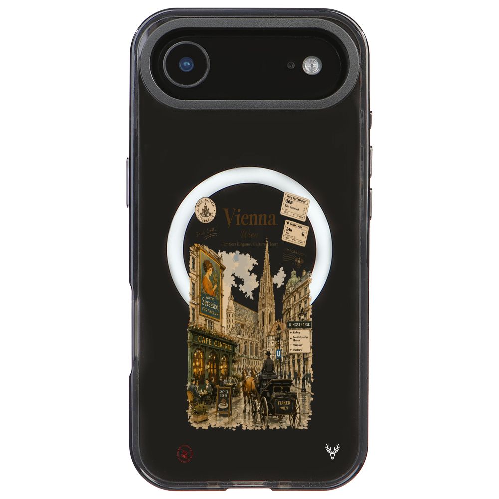 MagsafeliArtycaseCoolBlack