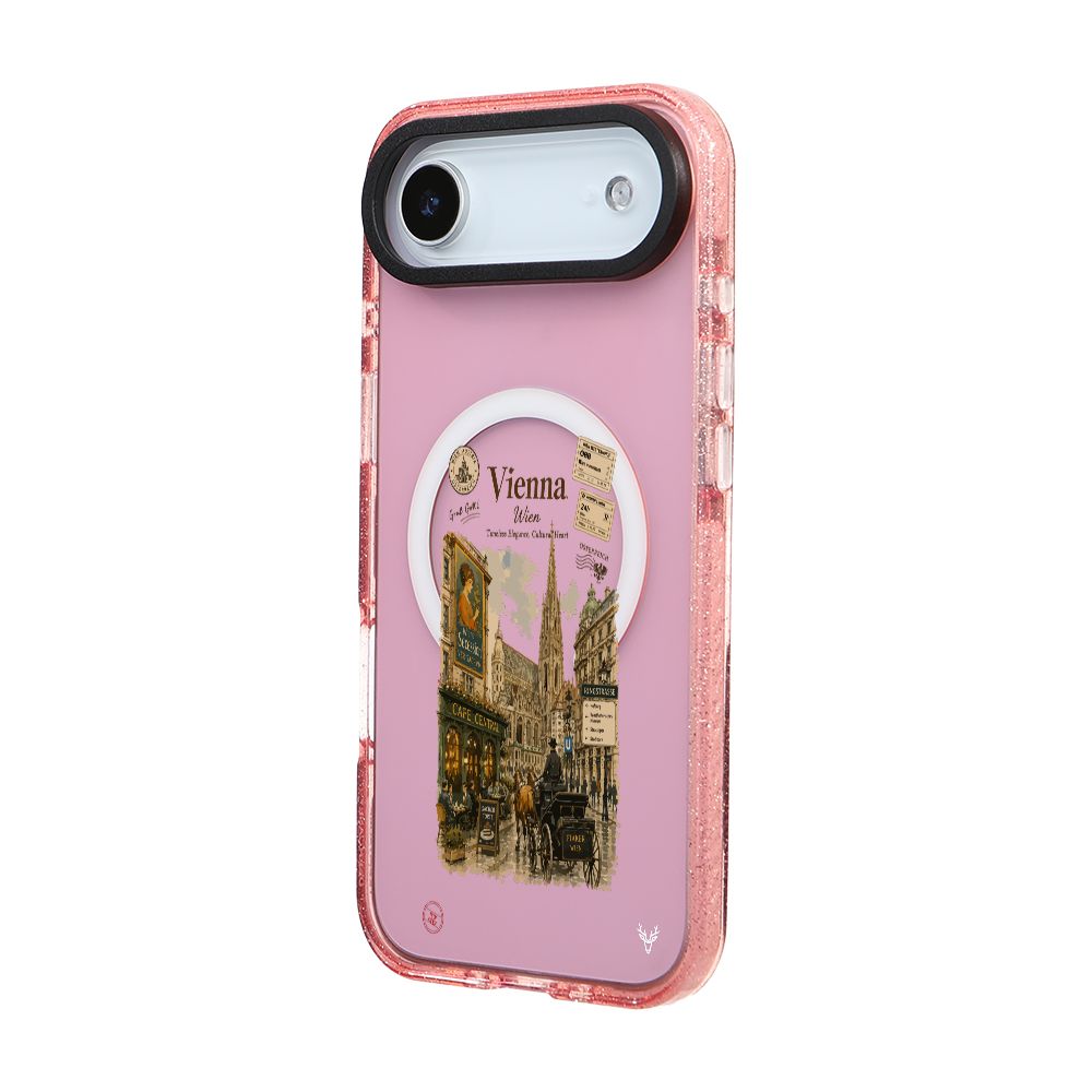 MagsafeliArtycaseSimliPembe