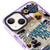 iPhone 15 Vienna City Hall Telefon Kılıfı - Artycase - Simli Mor