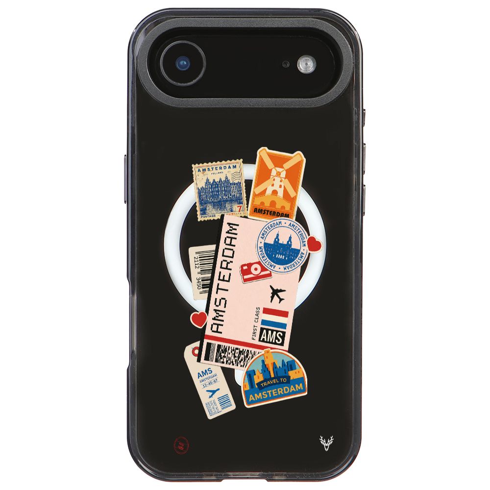 MagsafeliArtycaseCoolBlack