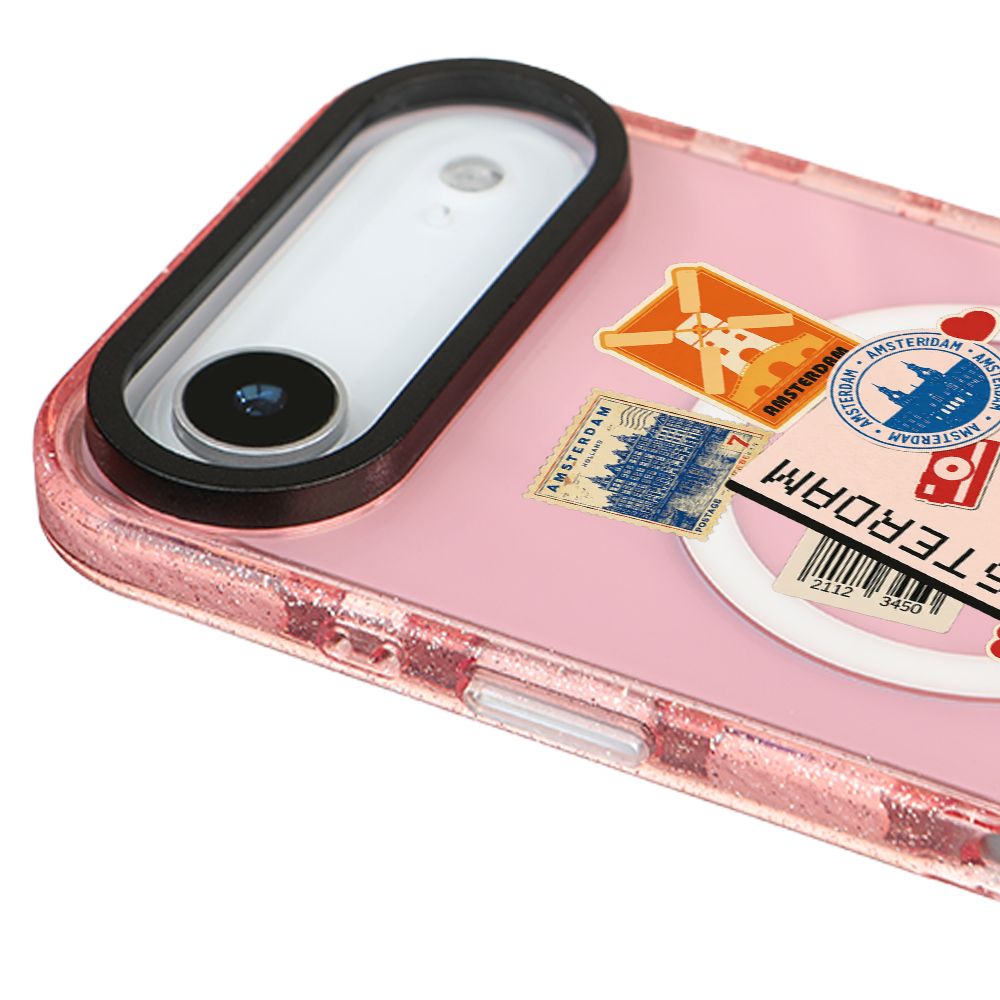MagsafeliArtycaseSimliPembe
