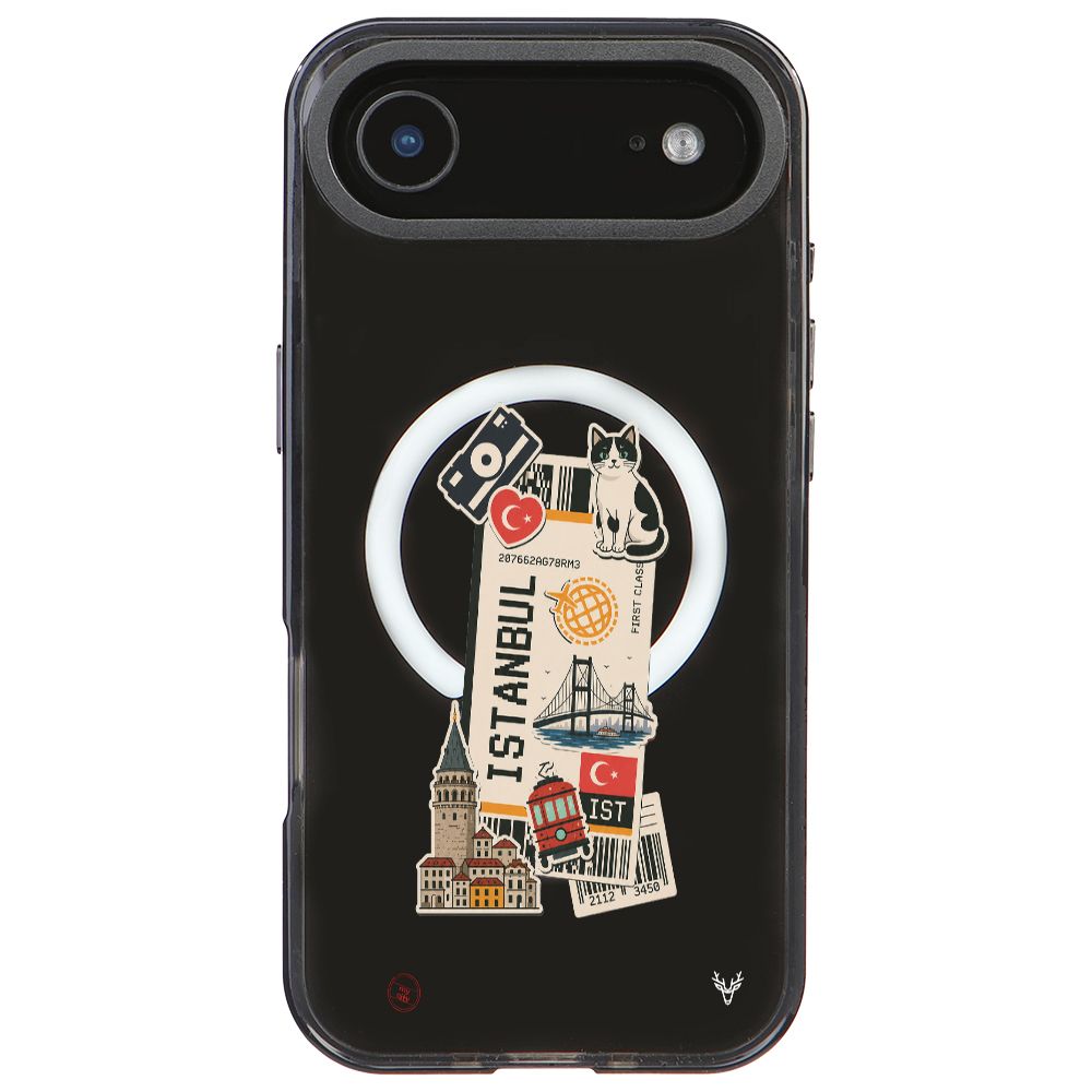MagsafeliArtycaseCoolBlack