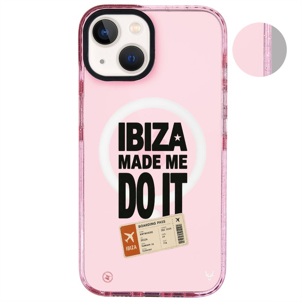 MagsafeliArtycaseSimliPembe