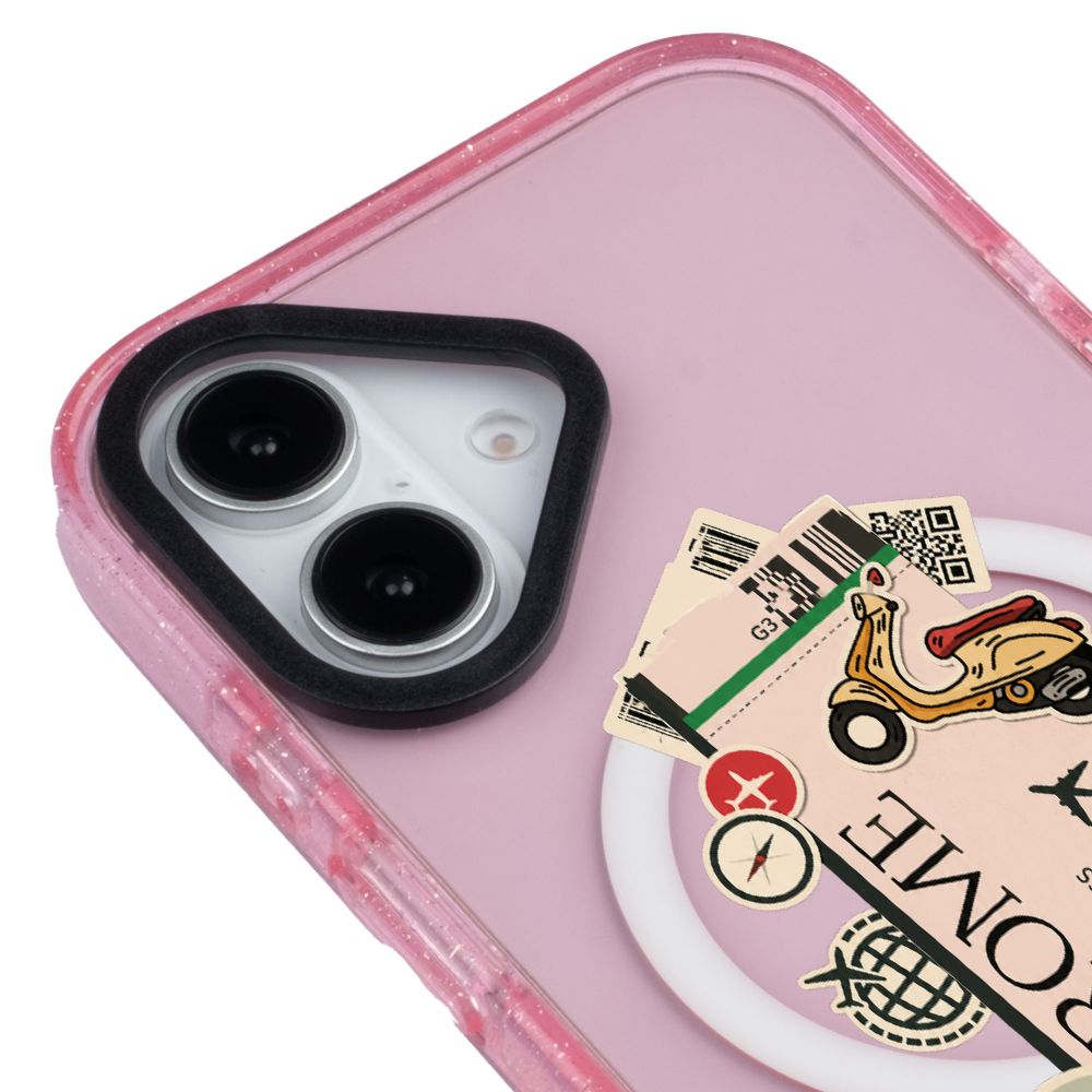 MagsafeliArtycaseSimliPembe