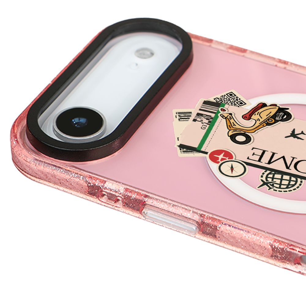 MagsafeliArtycaseSimliPembe