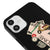 iPhone 12 Mini Roman Vespa Telefon Kılıfı - Renkli Silikon - Siyah