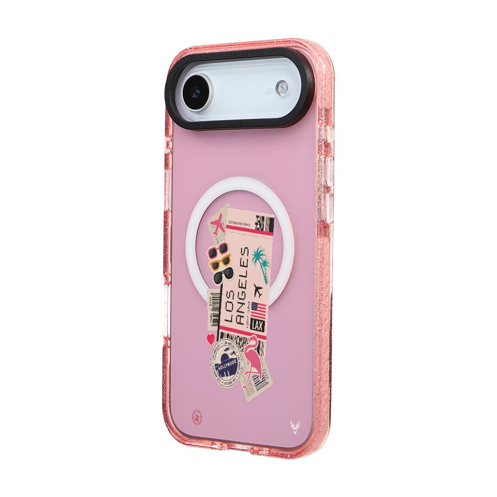 MagsafeliArtycaseSimliPembe