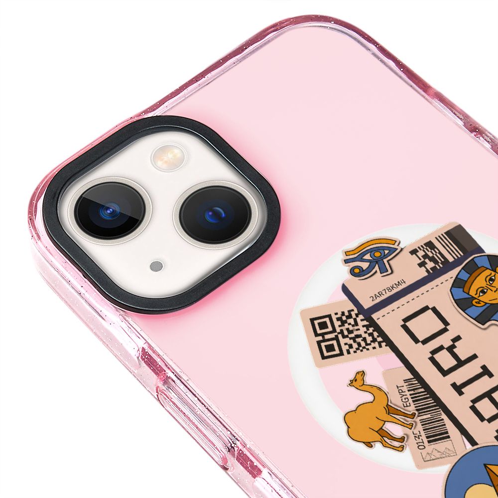 MagsafeliArtycaseSimliPembe