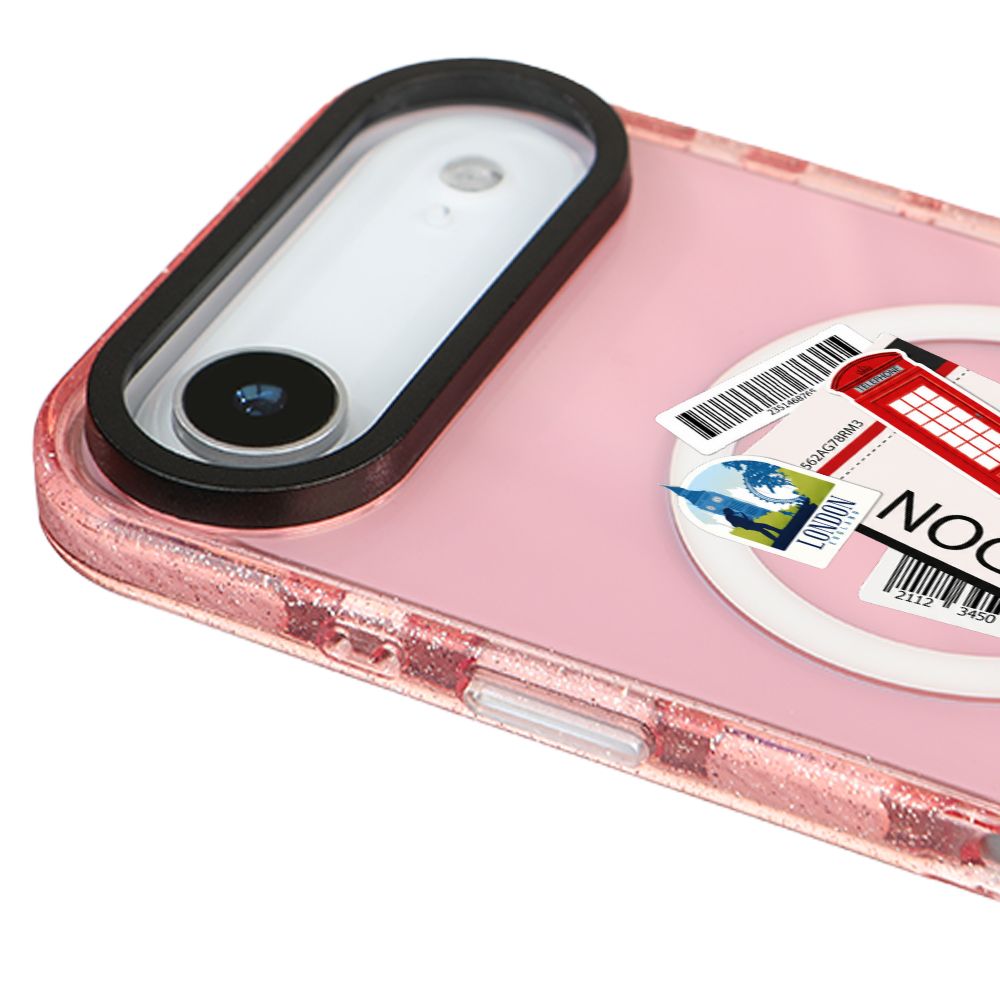 MagsafeliArtycaseSimliPembe