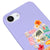 iPhone 17e Bali Flowers Telefon Kılıfı - Renkli Silikon - Lila