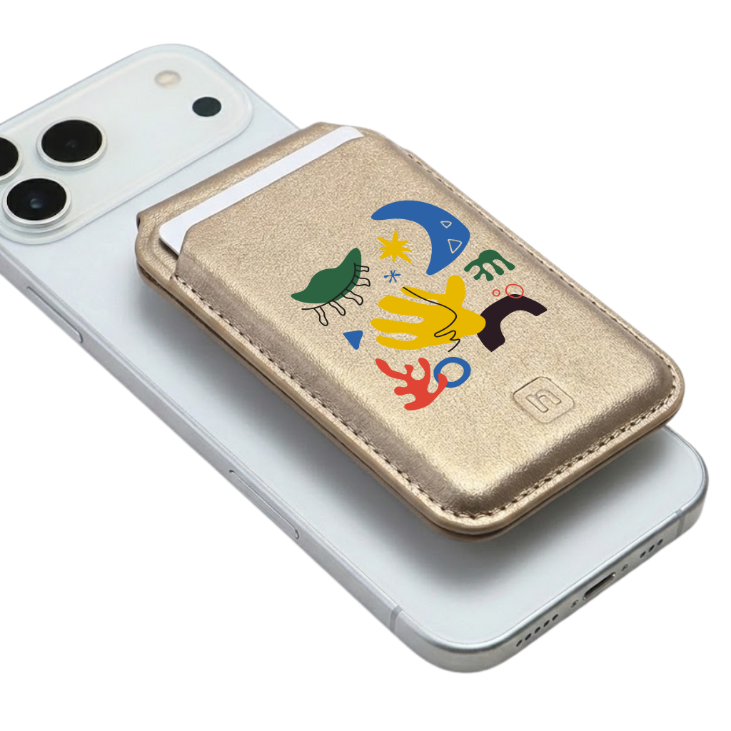 Fonksiyonel Premium Magsafe Moon Star Cardsafe Kartlık