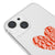 iPhone 13 Gossip Love Telefon Kılıfı - Şeffaf - Saydam