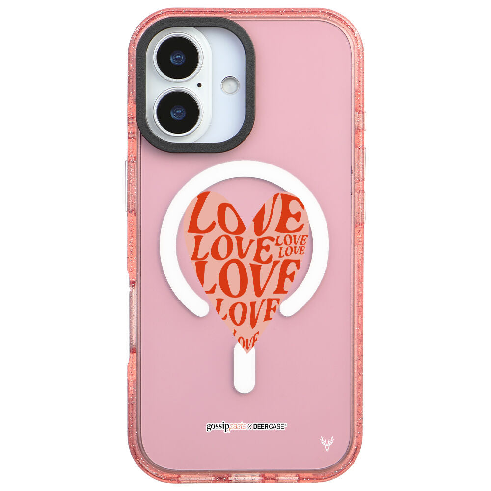 MagsafeliArtycaseSimliPembe