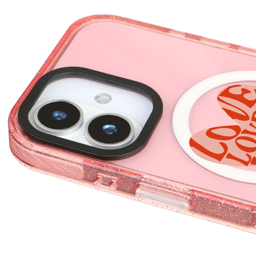 MagsafeliArtycaseSimliPembe